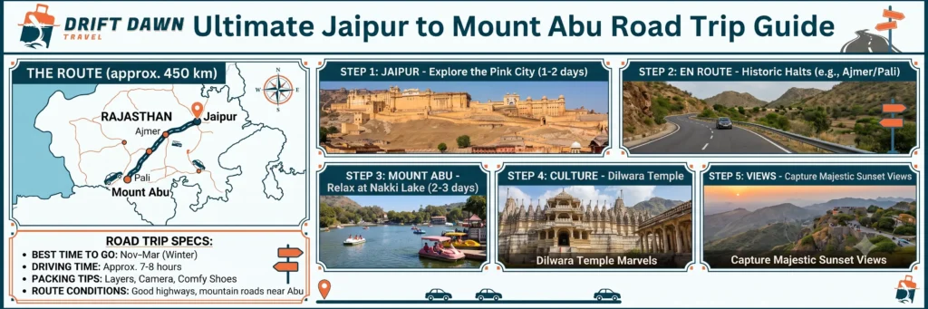 Jaipur to Mount Abu